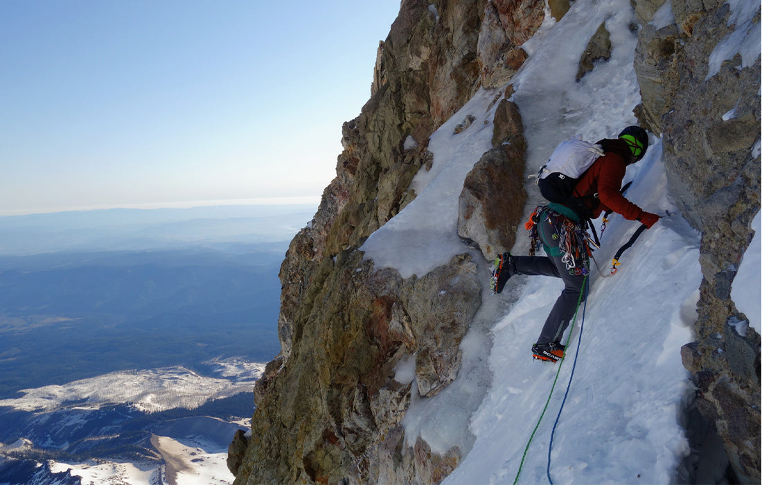 First Ascent: Mt. Hood – Cathedral Ramp (II WI3 M3)